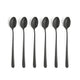 Amefa - Austin 6 Cucharas Latte - Negro Mate