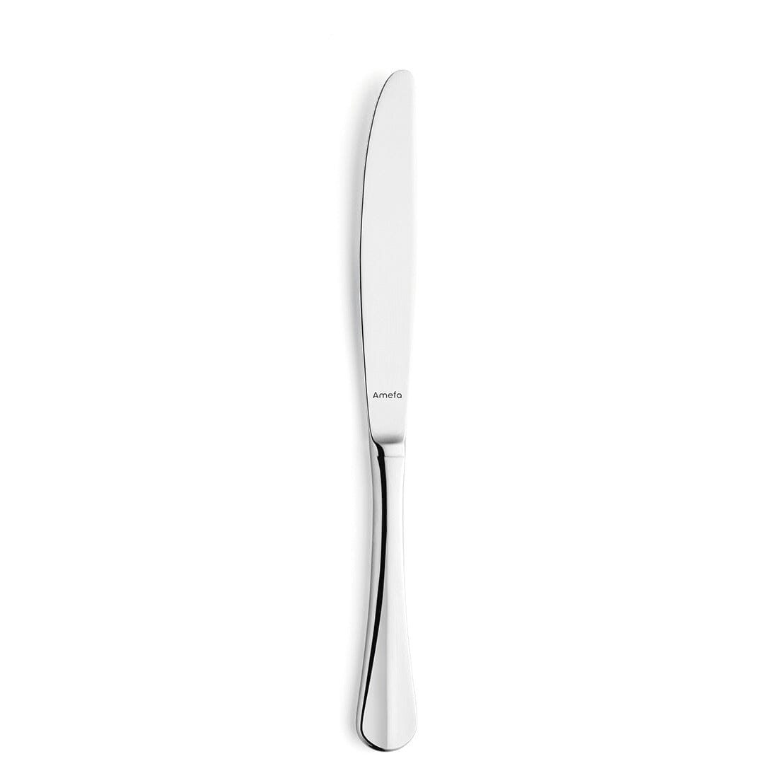 Juego de cubiertos Amefa Baguette de 60 piezas para 6 personas, acabado brillante plateado.
