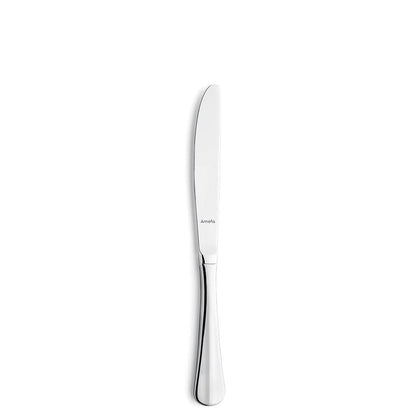 Juego de cubiertos Amefa Baguette de 60 piezas para 6 personas, acabado brillante plateado.
