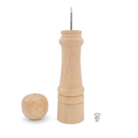 Amefa - Molinillo de pimienta y sal clásico 26 cm - Molinillo de pimienta y sal de madera Amefa