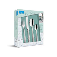 Amefa - Juego de cubiertos Felicity de 24 piezas - Juego de cubiertos plateados Amefa