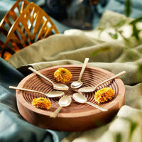 Amefa - Felicity 6 Cucharillas de Café - Cucharillas de Café para Champán Amefa