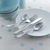 Amefa - Juego de cubiertos vintage de 24 piezas con cuentas de Florida Amefa