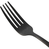 Amefa - Juego de cubiertos Manille Stonewash de 16 piezas - Juego de cubiertos negro Amefa