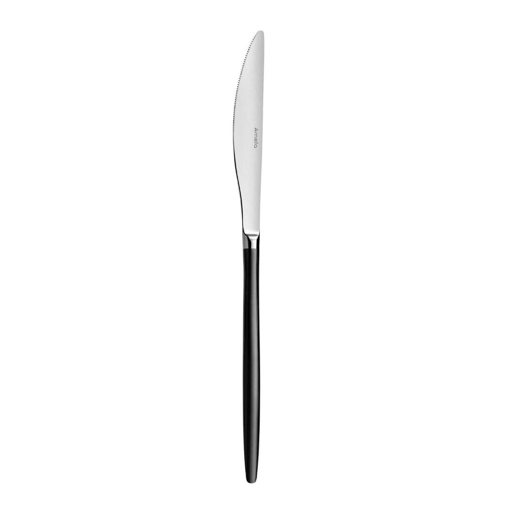Amefa - Juego de cubiertos Soprano 16 piezas negro Juego de cubiertos Amefa