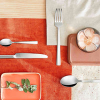 Amefa - Juego de cubiertos Ventura de 24 piezas en cantimplora de madera Amefa