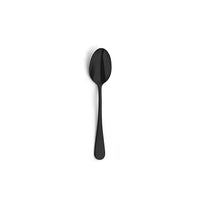 Juego de cubiertos Amefa Venus de 24 piezas para 6 personas, negro brillante, en caja de lujo.