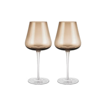 Blomus - Copas de vino blanco BELO Café (juego de 2) Copas de vino blanco Blomus