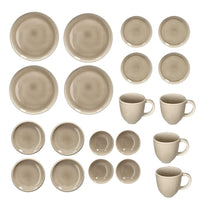 Blomus - Juego de vajilla Canju 4 personas, 20 piezas Juego de vajilla Moonbeam Blomus 