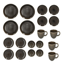 Blomus - Juego de vajilla Canju para 4 personas, 20 piezas Juego de vajilla de peltre Blomus 