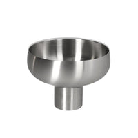 Blomus - Koyoi Coupe Glass - Juego de 2 vasos de acero inoxidable mate para beber Blomus