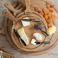 Boska - Juego de cuchillos para queso Monaco+ Cuchillo pequeño para queso oscuro Boska