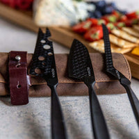 Boska - Juego de cuchillos para queso Monaco+ Cuchillo para queso negro Boska