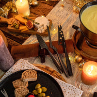 Boska - Juego de cuchillos para queso Monaco+ Cuchillo para queso negro Boska