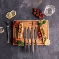 Boska - Cuchillos para carne Monaco+, juego de 4 cuchillos para carne Boska 