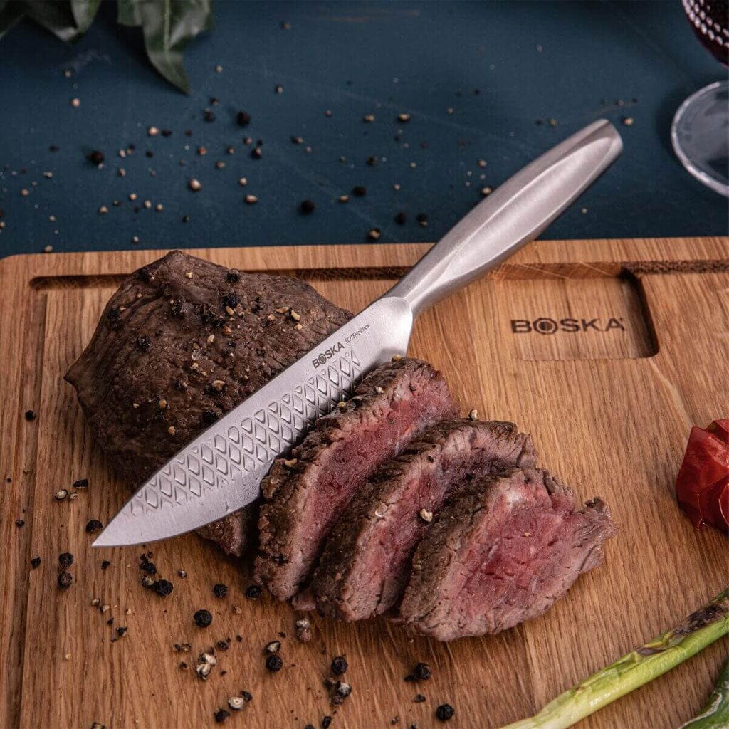 Boska - Cuchillos para carne Monaco+, juego de 4 cuchillos para carne Boska 