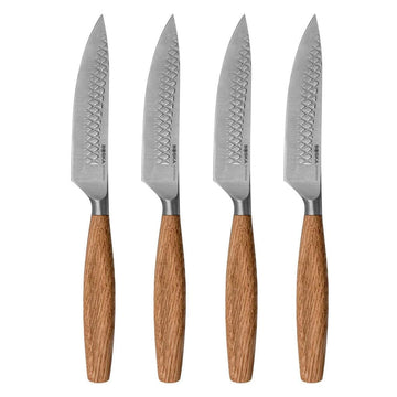 Boska - Cuchillos para carne Oslo+, juego de 4 cuchillos para carne Boska 
