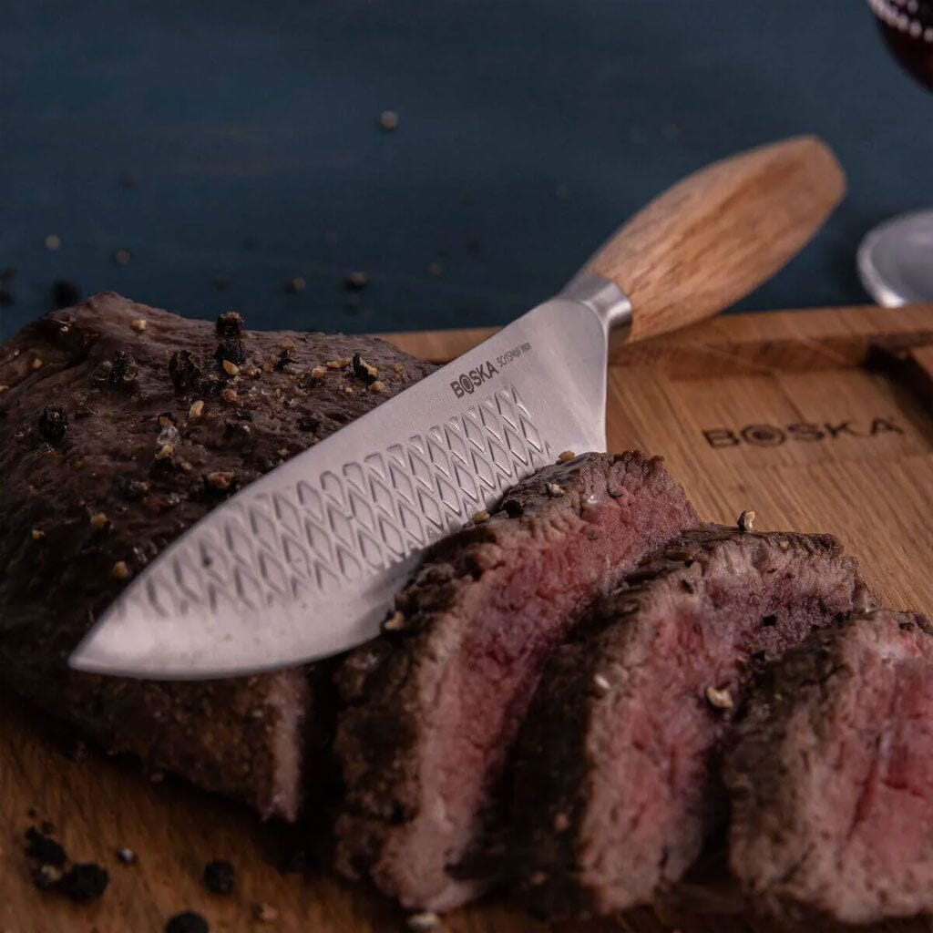 Boska - Cuchillos para carne Oslo+, juego de 4 cuchillos para carne Boska 