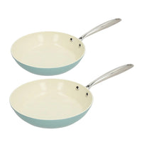 Cook &amp; Pan - Juego de sartenes Go Blue de 2 piezas