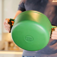 Cook &amp; Pan - Go Green Cazuela de hierro fundido de 28 cm - 6,5 litros Cook &amp; Pan