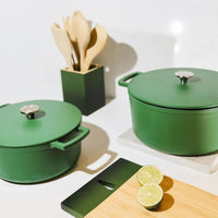 Cook &amp; Pan - Go Green Cazuela de hierro fundido de 28 cm - 6,5 litros Cook &amp; Pan
