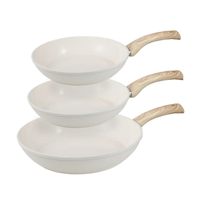 Cook & Pan - Go Ivory Koekenpannenset 3-delig Pannenset Cook & Pan 