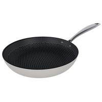 Cook &amp; Pan - Sartén Honey Go color marfil de 28 cm Cook &amp; Pan