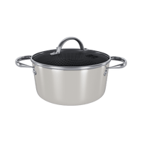 Cook & Pan - Honey Go Ivory Kookpot 20 cm met glazen deksel Cook & Pan 