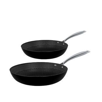 Cook &amp; Pan - Juego de sartenes de 2 piezas Honey Signature Juego de utensilios de cocina Cook &amp; Pan