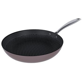Cook &amp; Pan - Sartén color miel topo de 24 cm Cook &amp; Pan