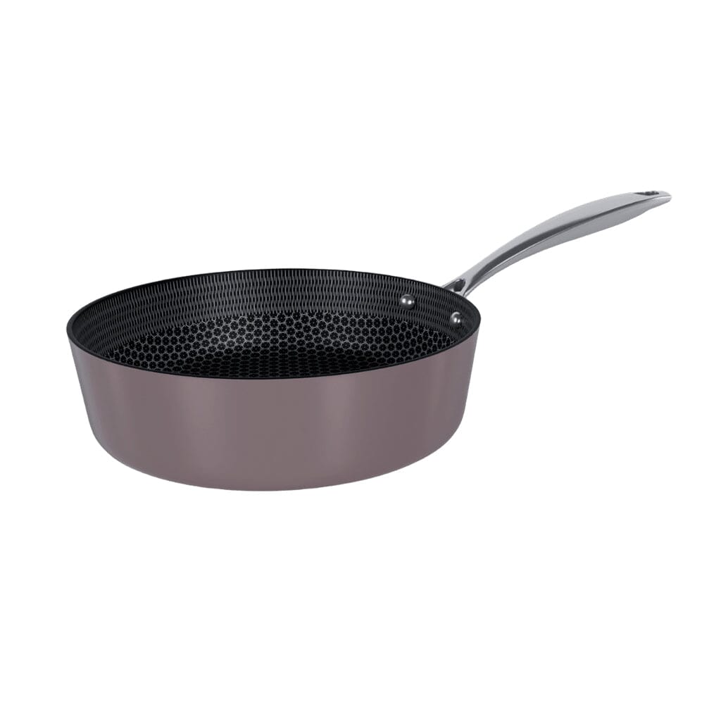 Cook &amp; Pan - Juego de utensilios de cocina de 7 piezas color miel y topo Cook &amp; Pan