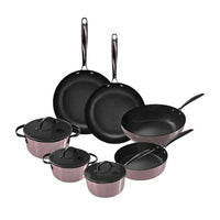 Cook &amp; Pan - Juego de utensilios de cocina de 7 piezas color miel y topo Cook &amp; Pan