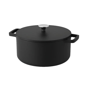 Cook &amp; Pan - Cacerola de hierro fundido Signature de 24 cm - 4 litros