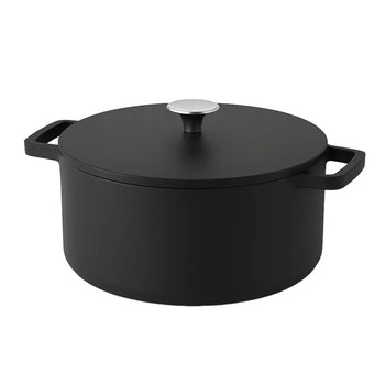 Cook &amp; Pan - Cacerola de hierro fundido Signature de 28 cm - 6,5 litros