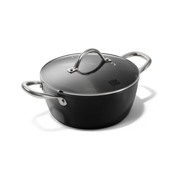 Cook &amp; Pan - Casserole Signature 22 cm avec couvercle en verre