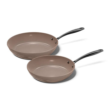Ensemble de 2 poêles à frire Cook &amp; Pan - Taupe of Mind