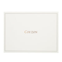 Couzon - Juego de cubiertos Side de 24 piezas en caja de regalo - Juego de cubiertos negro Couzon