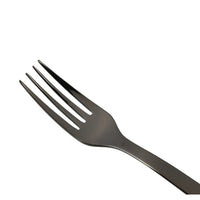 Couzon - SIDE Juego de 24 piezas en caja de regalo - Juego de cubiertos negro Couzon