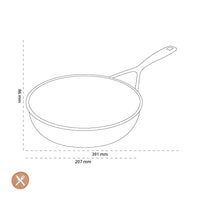 Demeyere - Sartén Alu Pro 5 Ceraforce 20 cm Sartén Demeyere