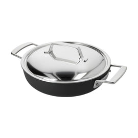 Demeyere - Cacerola baja con tapa Alu Pro 5 Ceraforce 24 cm Demeyere