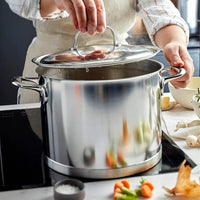 Demeyere - Atlantis 7 Cacerola alta con tapa 20 cm Demeyere