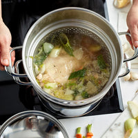 Demeyere - Atlantis 7 Cacerola alta con tapa 20 cm Demeyere