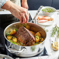 Demeyere - Atlantis 7 Sartén baja con tapa 28 cm Demeyere