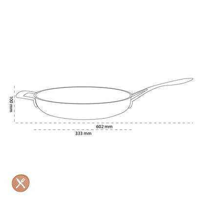 Demeyere - Industry 5 Koekenpan 32 cm Koekenpan Demeyere 