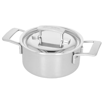Demeyere - Cacerola Industry 5 con tapa 16 cm Demeyere