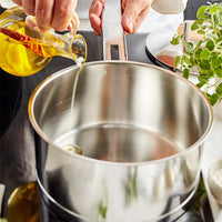 Demeyere - John Pawson 7 Steelpan 14 cm con tapa Steelpan Demeyere