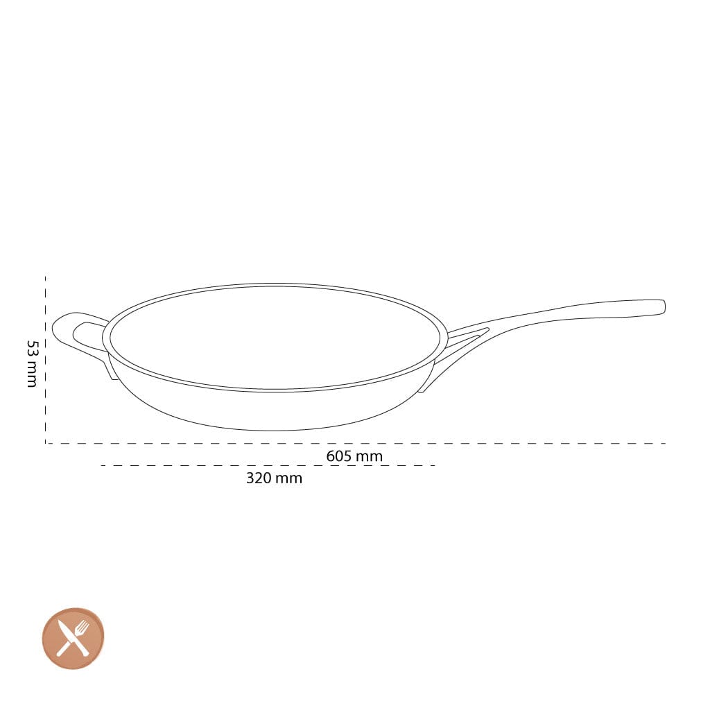 Demeyere - Proline 7 Koekenpan 32 cm Koekenpan Demeyere 