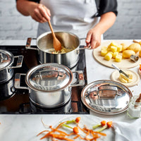 Demeyere - Cacerola Silver 7 16 cm con tapa Cacerola Demeyere