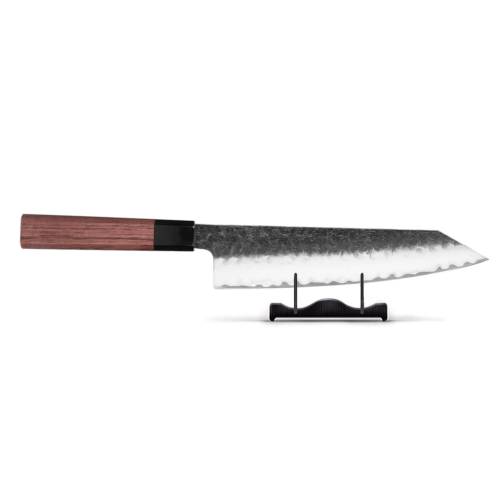 Shinrai Japón - Cuchillo Kiritsuke Kurayami Damasco 20 cm