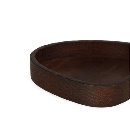 ADN lindo - Caja De Madera Curve S Roble Ahumado